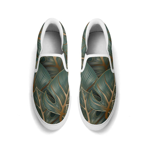 Mr.Shit Mens Slip On Shoes - Floral Shoes & Footwear 69 $