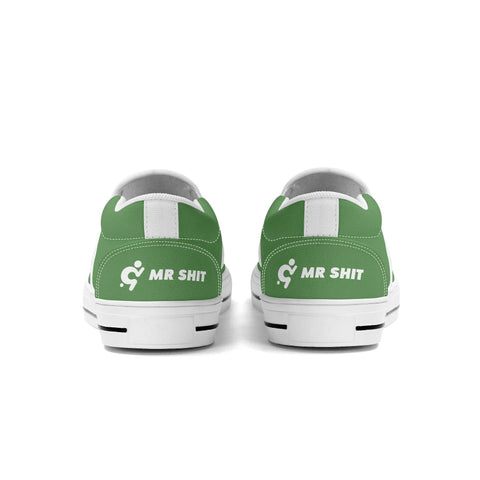 Mr.Shit Mens Slip On Shoes - Green Shoes & Footwear 69 $