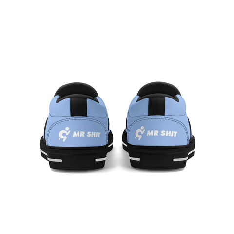 Mr.Shit Mens Slip On Shoes - Light Blue Shoes & Footwear 69 $