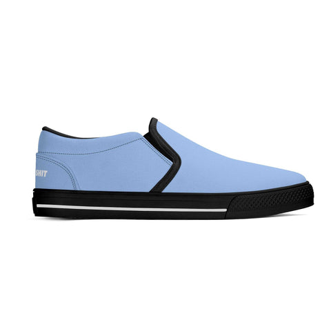 Mr.Shit Mens Slip On Shoes - Light Blue Shoes & Footwear 69 $