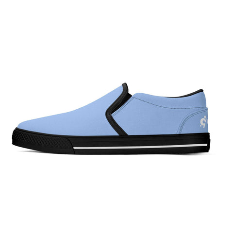 Mr.Shit Mens Slip On Shoes - Light Blue Shoes & Footwear 69 $
