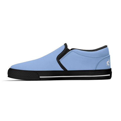 Mr.Shit Mens Slip On Shoes - Light Blue Shoes & Footwear 69 $