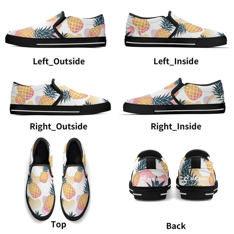 Mr.Shit Mens Slip On Shoes - Pineapples Shoes & Footwear 69 $