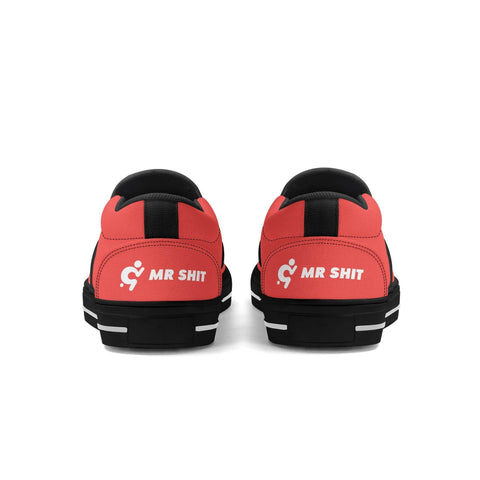 Mr.Shit Mens Slip On Shoes - Red Shoes & Footwear 69 $