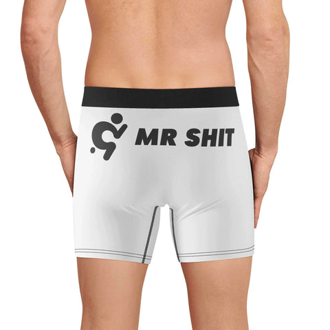 Mr.Shit Men's Trunks Underwear - Logo On The Hip Men's Underwear 25 $