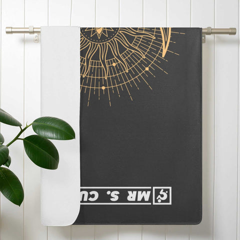 Mr.Shit Mr S Customs - Bath / Beach Towel - All Seeing Eye - Black All Towels 38 $