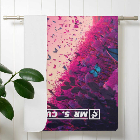 Mr.Shit Mr S Customs - Bath / Beach Towel - Butterflies All Towels 38 $