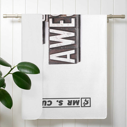 Mr.Shit Mr S Customs - Bath / Beach Towel - Dep of Awesome All Towels 38 $