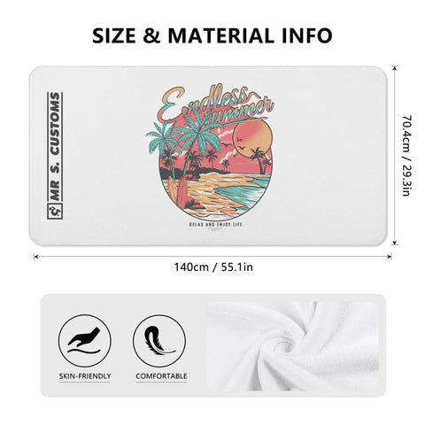 Mr.Shit Mr S Customs - Bath / Beach Towel - Endless Summer All Towels 38 $