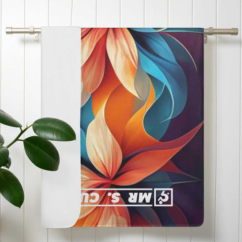 Mr.Shit Mr S Customs - Bath / Beach Towel - Flowers 2 All Towels 38 $