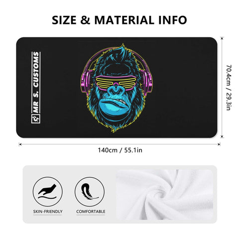 Mr.Shit Mr S Customs - Bath / Beach Towel - Gorilla All Towels 38 $