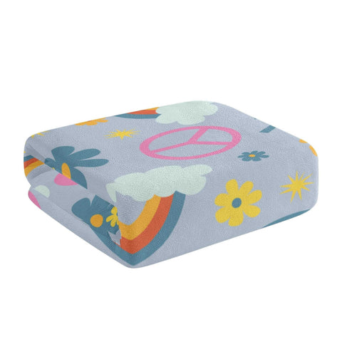 Mr.Shit Mr S Customs - Bath / Beach Towel - Hippy All Towels 38 $