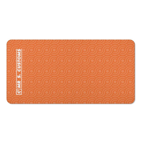 Mr.Shit Mr S Customs - Bath / Beach Towel - Orange Pattern 2 All Towels 38 $