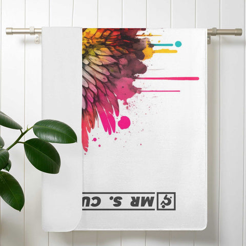 Mr.Shit Mr S Customs - Bath / Beach Towel - Rainbow Angel Wings All Towels 38 $