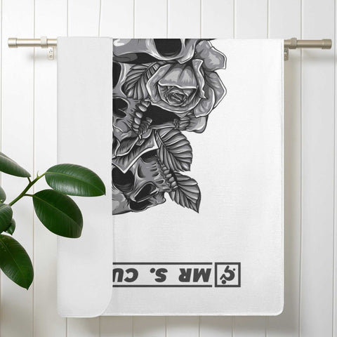 Mr.Shit Mr S Customs - Bath / Beach Towel - Skulls and Roses All Towels 38 $