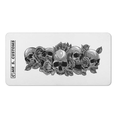 Mr.Shit Mr S Customs - Bath / Beach Towel - Skulls and Roses All Towels 38 $