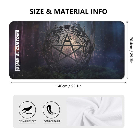 Mr.Shit Mr S Customs - Bath / Beach Towel - Wiccan All Towels 38 $