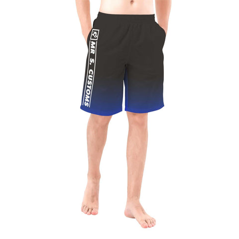 Mr.Shit Mr S Customs - Mens Shorts - Blue Mr S - Men's Shorts 38 $
