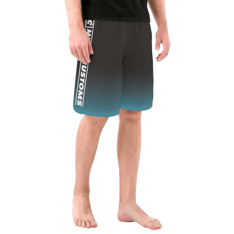 Mr.Shit Mr S Customs - Mens Shorts - Light Blue Mr S - Men's Shorts 38 $