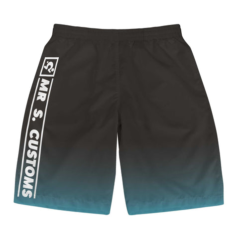 Mr.Shit Mr S Customs - Mens Shorts - Light Blue Mr S - Men's Shorts 38 $