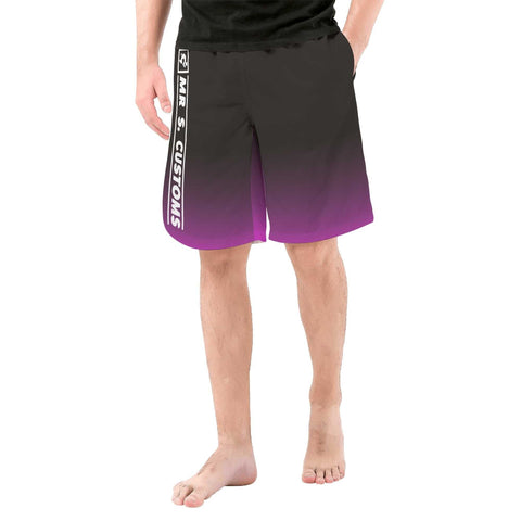 Mr S Customs - Mens Shorts - Pink - Mr.Shit