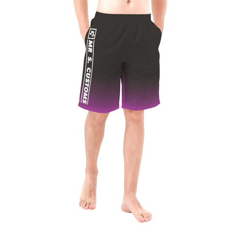 Mr S Customs - Mens Shorts - Pink - Mr.Shit