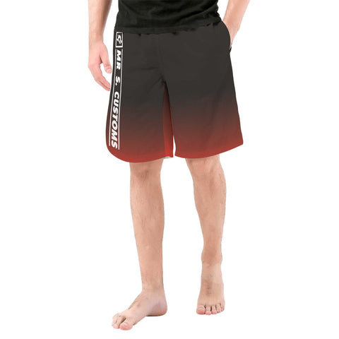 Mr S Customs - Mens Shorts - Red - Mr.Shit
