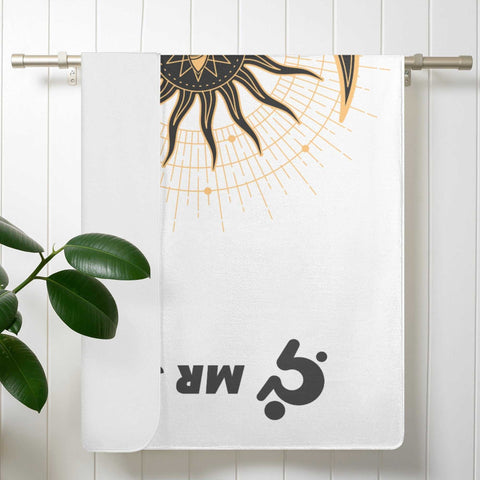 Mr.Shit Mr Shit - Bath / Beach Towel - All Seeing Eye - White All Towels 38 $