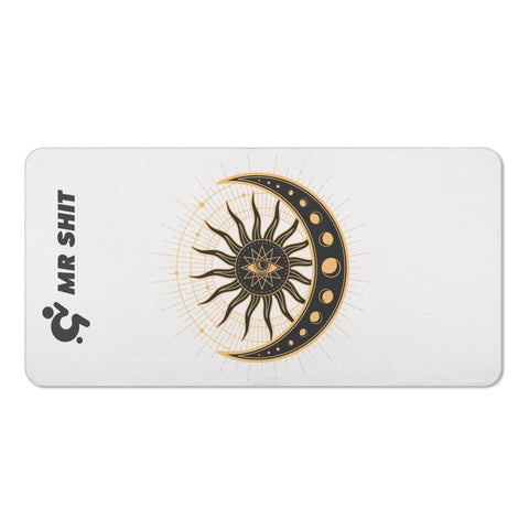 Mr.Shit Mr Shit - Bath / Beach Towel - All Seeing Eye - White All Towels 38 $