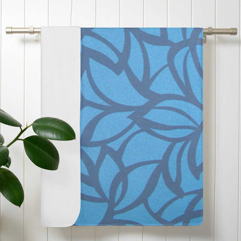 Mr.Shit Mr Shit - Bath / Beach Towel - Blue Floral All Towels 38 $