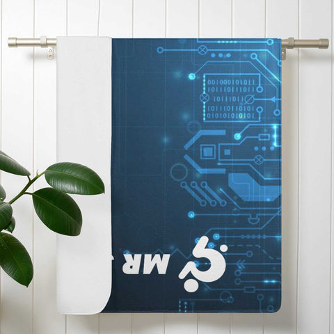 Mr.Shit Mr Shit - Bath / Beach Towel - Computer Circuit All Towels 38 $