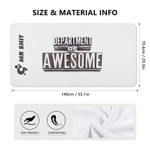 Mr.Shit Mr Shit - Bath / Beach Towel - Department of Awesome All Towels 38 $