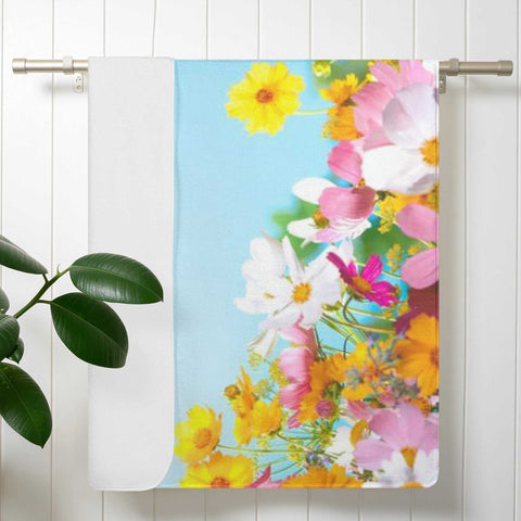 Mr.Shit Mr Shit - Bath / Beach Towel - Flowers All Towels 38 $