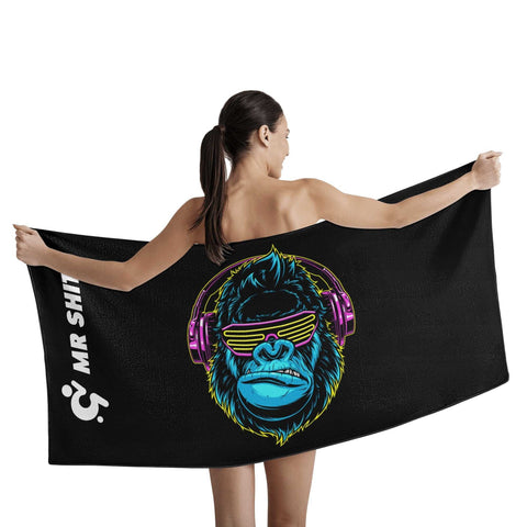 Mr.Shit Mr Shit - Bath / Beach Towel - Gorilla All Towels 38 $