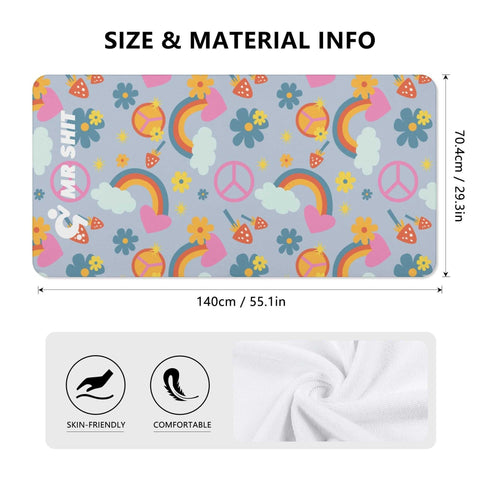 Mr.Shit Mr Shit - Bath / Beach Towel - Hippy All Towels 38 $