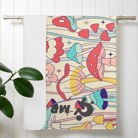 Mr.Shit Mr Shit - Bath / Beach Towel - Mushrooms 2 All Towels 38 $