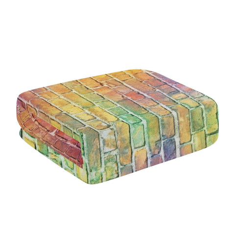 Mr.Shit Mr Shit - Bath / Beach Towel - Rainbow Bricks All Towels 38 $