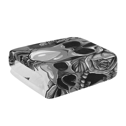 Mr.Shit Mr Shit - Bath / Beach Towel - Skulls and Roses All Towels 38 $