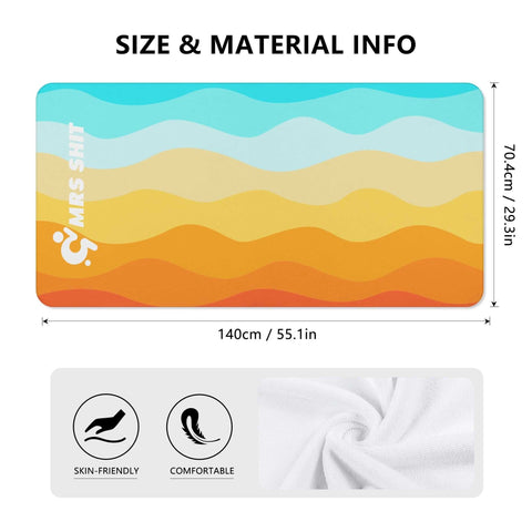 Mr.Shit Mrs Shit - Bath / Beach Towel - Beach All Towels 38 $