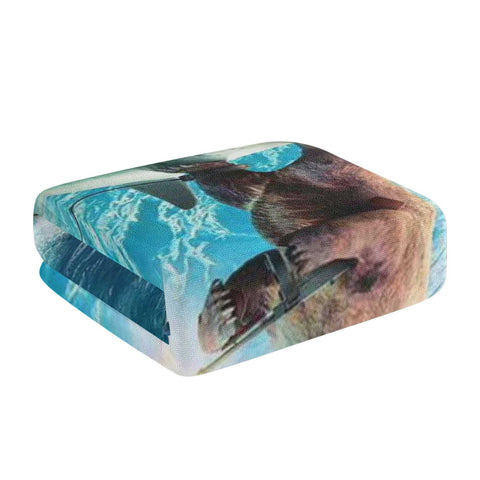 Mr.Shit Mrs Shit - Bath / Beach Towel - Bear Vibes All Towels 38 $