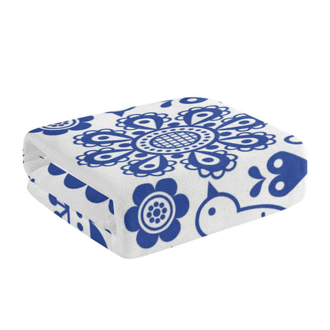 Mr.Shit Mrs Shit - Bath / Beach Towel - Blue Pattern All Towels 38 $