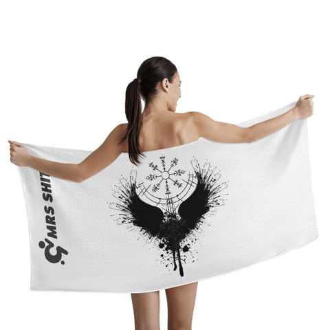 Mr.Shit Mrs Shit - Bath / Beach Towel - Compass 2 All Towels 38 $
