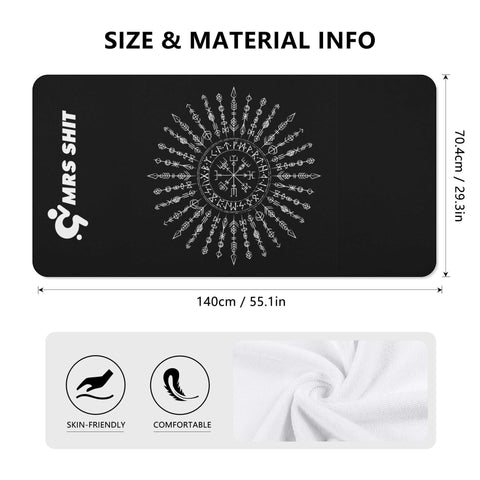 Mr.Shit Mrs Shit - Bath / Beach Towel - Compass 3 All Towels 38 $