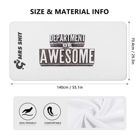 Mr.Shit Mrs Shit - Bath / Beach Towel - Department of Awesome All Towels 38 $