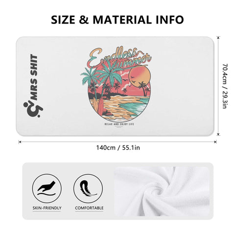 Mr.Shit Mrs Shit - Bath / Beach Towel - Endless Summer All Towels 38 $