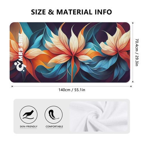 Mr.Shit Mrs Shit - Bath / Beach Towel - Flowers 2 All Towels 38 $