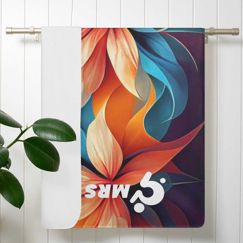 Mr.Shit Mrs Shit - Bath / Beach Towel - Flowers 2 All Towels 38 $