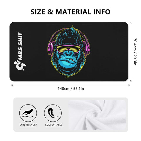 Mr.Shit Mrs Shit - Bath / Beach Towel - Gorilla All Towels 38 $