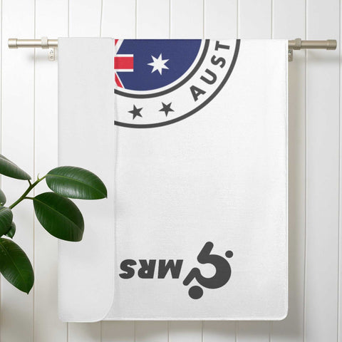 Mr.Shit Mrs Shit - Bath / Beach Towel - Made in Australia All Towels 38 $