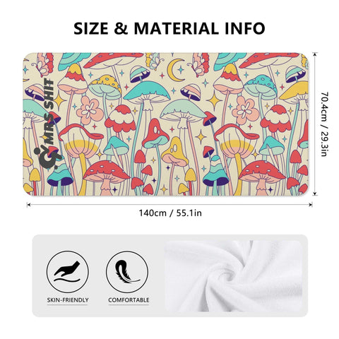 Mr.Shit Mrs Shit - Bath / Beach Towel - Mushrooms 2 All Towels 38 $